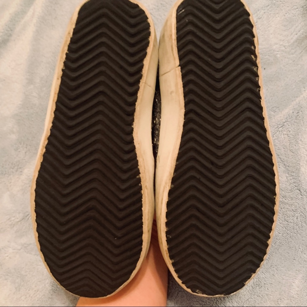 Golden Goose Superstar Sneakers Silver Glitter GIRL’S EU 29 NIB - Picture 5 of 9